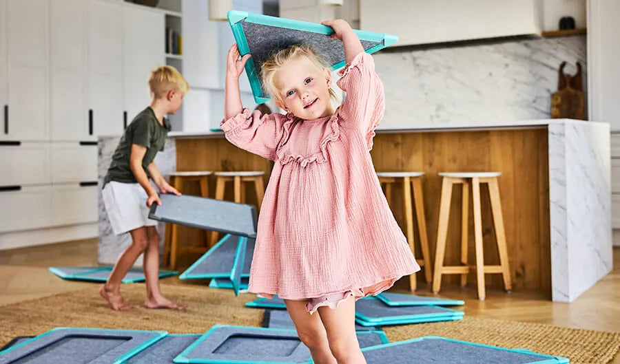 So easy for kids to play with and for little hands with big imaginations. Sustainability efforts by Superspace