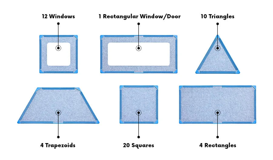 WHat's included in the Superspace Super Classroom Education Set